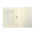 thumbnail image 2 of Unique Bargains 1 Pc Passport Holder Durable Airplane Luggage Print Document Holder for Travel Silver Tone, 2 of 5