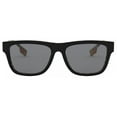 thumbnail image 2 of Burberry Adult Male Black on Vintage Check Rectangle Classic -BE4293-380687-56 - Made in Italy, 2 of 4