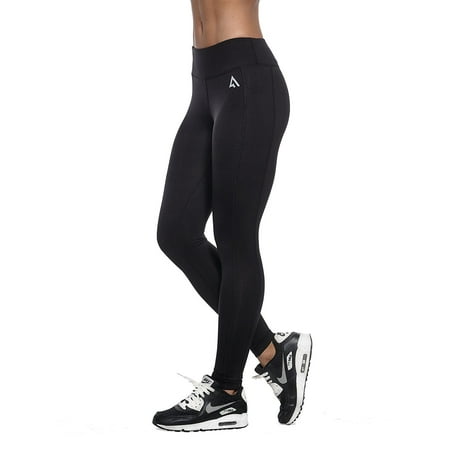 Active1st Women’s Sports Leggings, Fitted, Full Length - Great for Yoga, Pilates, CrossFit, Dance, Running in/outdoors