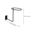 thumbnail image 1 of RUNROTOO 2 Pcs Support Mural en Fer pour Basketball pour Bureau, 1 of 8