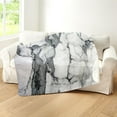 thumbnail image 5 of CafePress - Abstract Chic White Ma - Sherpa Fleece Throw Blanket 60" x 50", 5 of 5