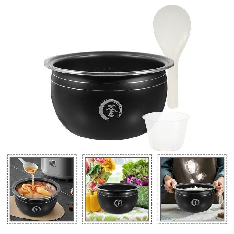 NUOLUX Rice Cooker Inner Pot Non- stick Rice Cooker Pot Metal Rice Cooking  Pot Rice Cooker Insert Pot