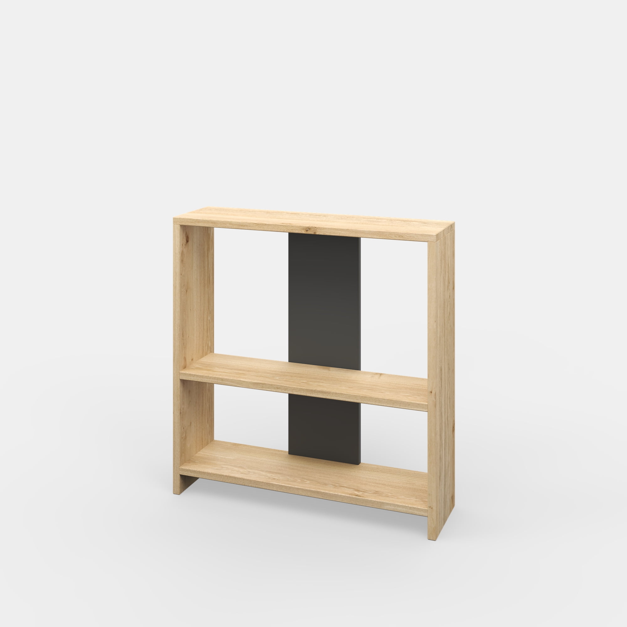 Ada Home Décor Side Table, Oak/Gray