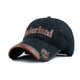 thumbnail image 1 of Gorra de béisbol de hombre liwang de mezclilla de ala larga Casual negro, 1 of 2