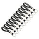 thumbnail image 3 of Juego de llaveros de 10 Uds., pulsera de silicona suave para exteriores, llavero, soporte elástico para cordón de muñeca, 3 of 12