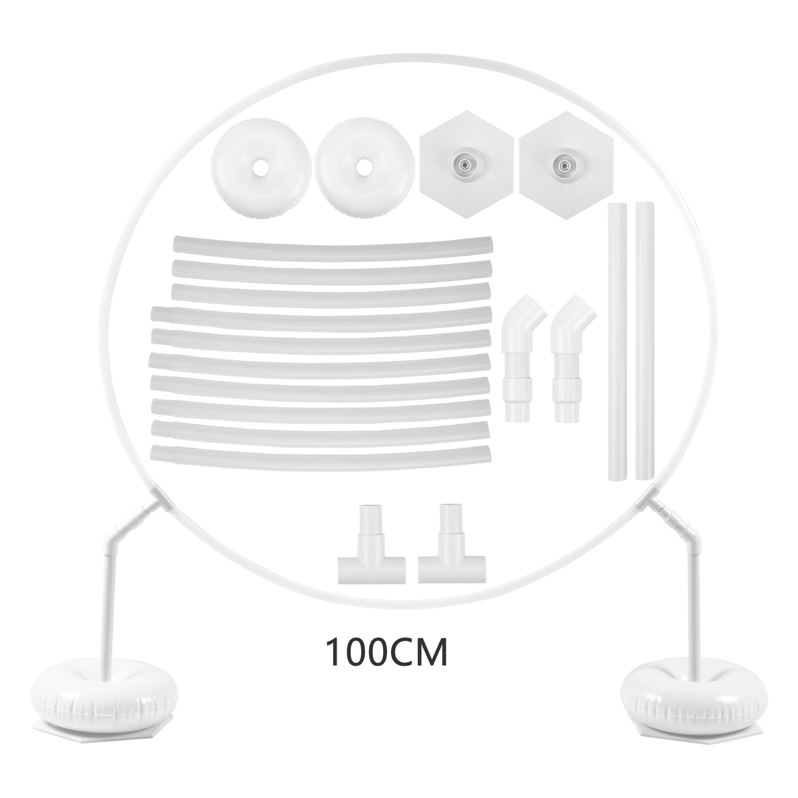 Balloon Arch Kit Round Balloon Arch Stand with Base for Wedding Photo