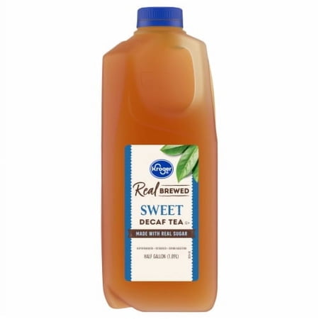 KR Decaffinated Sweet Iced Tea Carton 1/2 gallon - Pack of 2