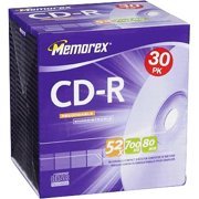 Memorex 30Pack 52x CDR