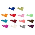 thumbnail image 2 of kurtrusly 1/2/3 Polyester Chenille Rug Carpet With Soft Texture Good Stepping Feeling And Strong Grip Prompt Rose Red 50*80+50*50 1 Pc, 2 of 6