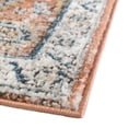 thumbnail image 5 of Unique Loom Nyla Collection Area Rug - Princess (2' 7" x 12' Runner Salmon Pink/Dark Gray), 5 of 6