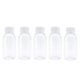 thumbnail image 1 of TRENDBOX Paquete de 5 botellas de PET vacías transparentes de 100 ml/100 g/100 cc, plástico duro, duradero, tapa de rosca, relleno redondo, diamantes de imitación líquidos, contenedor de agua, 1 of 1