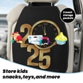 thumbnail image 5 of Naloa 2025 Happy New Year 2Pcs Anti-Kick Back Seat Cover Kick Mat, Car Seat Protector with 3 Storage Pockets, 5 of 8