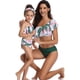 thumbnail image 2 of Traje de baño para niñas Conjunto de bikini de dos piezas Ruffle Falbala Trajes de baño Trajes de baño Xemadio WMZL-956-110, 2 of 7