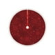 thumbnail image 2 of Uuiauoio 35-Inch Christmas Tree Skirt with Snowflake Design, Festive Red Fabric Base Cover for Holiday Parties and Home Decor, Tree Bottom Decoration for Seasonal Celebrations and Gift Displays, 2 of 6