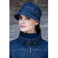 thumbnail image 4 of Mucros Weavers Irish Women's Flapper Hat Wool Tweed Made in Ireland, 4 of 5