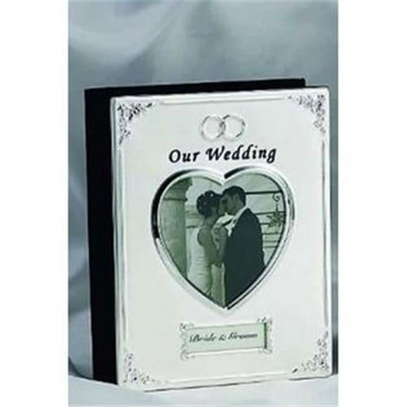 Leeber 81155 Silver Plate Wedding Album