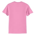 thumbnail image 6 of Yellow Rooster Men's Core Blend Cotton/Polyester Tee Shirt Candy Pink L, 6 of 6