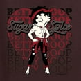 thumbnail image 5 of Wild Bobby Betty Boop Sugar and Spice Wink Betty Boop Tri-Blend Racerback Tank Top, Brown, Small, 5 of 5