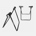 thumbnail image 3 of TOYMYTOY 1Pc Adjustable Black Bike Repair Stand Vertical Foldable Road Bike Display Floor Stand, 3 of 8