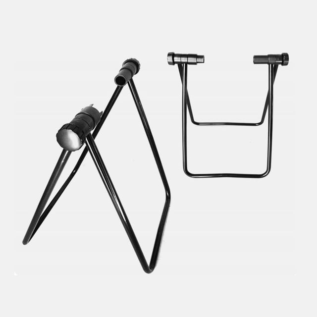 GOOHOCHY 1Ensemble Support de Vélo Triangulaire Vertical pour Réparation Intérieure en Noir