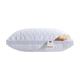 thumbnail image 3 of Relleno de almohada de terciopelo de calidad hotelera, blanco o gris, 42 x 70 cm, relleno sintético de plumón, ideal para todas las posiciones al dormir, 1 unidad, 3 of 7