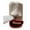 White, variant on Creative Tissue Box Cover Mouth Nose Tissue Box Dispenser Funny Resin Facial Paper Dispenser for Bedroom Night Stands Desks