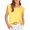 Yellow, variant on ZZwxWA Women's Shirts Casual Crew Neck Cap Sleeve Tank Tops Sleevless Knit Lightweight Pullover Loose Fitted T Shirts Tops