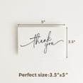 thumbnail image 3 of 52-pack Thank You Cards Bulk with Kraft Envelopes & Matching Stickers, 3.5x5 Inches, Minimalist Design | Perfect for Business, Weddings, Baby & Bridal Showers, Graduations & Funerals., 3 of 5