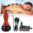 thumbnail image 2 of Masajeador eléctrico de piedra caliente Gua Sha, herramienta de Guasha, raspado de la piel, masaje facial, terapia de moxibustión corporal cálida, 2 of 3