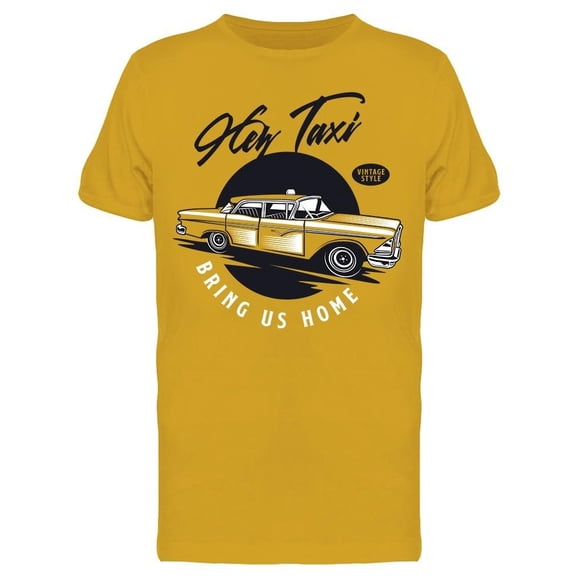 Classic Yellow Taxi Tee Men's -Image by Shutterstock