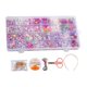 thumbnail image 1 of de 32 de de semillas acrílicas, juguetes educativos, pequeñas manualidades, de DIY para , fabricación , Gloria Kits de cuentas de semillas de pulsera, 1 of 9