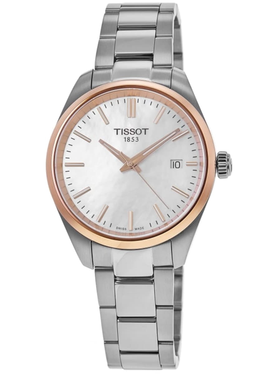 Tissot Women's T064.210.22.011.00 White Stainless-Steel Swiss
