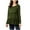 Green, variant on Wdfiry Maternity Shirts For Women Maternity Nursing Tunic Breastfeeding Clothes Shirts Long Sleeve Ruffle Swing Babydoll Pregnant Tops