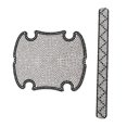 thumbnail image 5 of Worgeous  Rhinestone Car Handle Sticker Cover Accessories for Door Bowl Protector Black, 5 of 8
