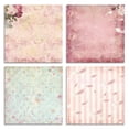 thumbnail image 3 of KARDLURY Scrapbook Paper, 48 Sheets Vintage Craft Paper Pad, 6'' x 6'' Single Side Printing Junk Journal Background Paper for Card Making Art Album Decoupage Collage Supplies, 3 of 4
