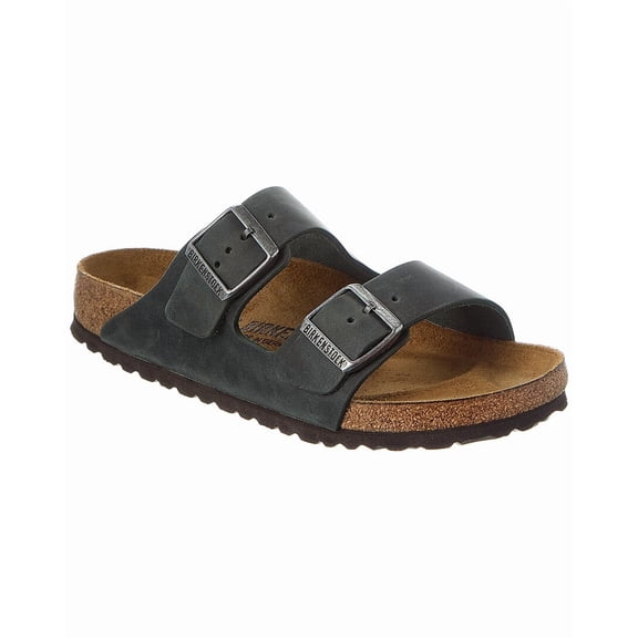 Birkenstock Arizona Oiled Leather Sandal, 39, Green