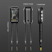 Electronic Smart Tweezers, Digital Forceps Bridge Multimeter With Auto Range, OLED Display, Type-C Charging - For Measuring Resistance, Capacitor, Inductance, Diode, Buzzer