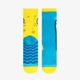 thumbnail image 3 of ODD SOX – SpongeBob Big Face Crew Socks for Big Kids 7–10 Years – Colorful Cartoon Character Socks,, 3 of 3