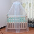 thumbnail image 6 of Baby Canopy Bed Netting Baby Nursery Mosquito Net for Crib Nets Crib Canopy For Girls Girls and Boys - Stylish and Sturdy Infant Crib Tent - Protect Your Baby from Falls and Bite,160*450CM, 6 of 8