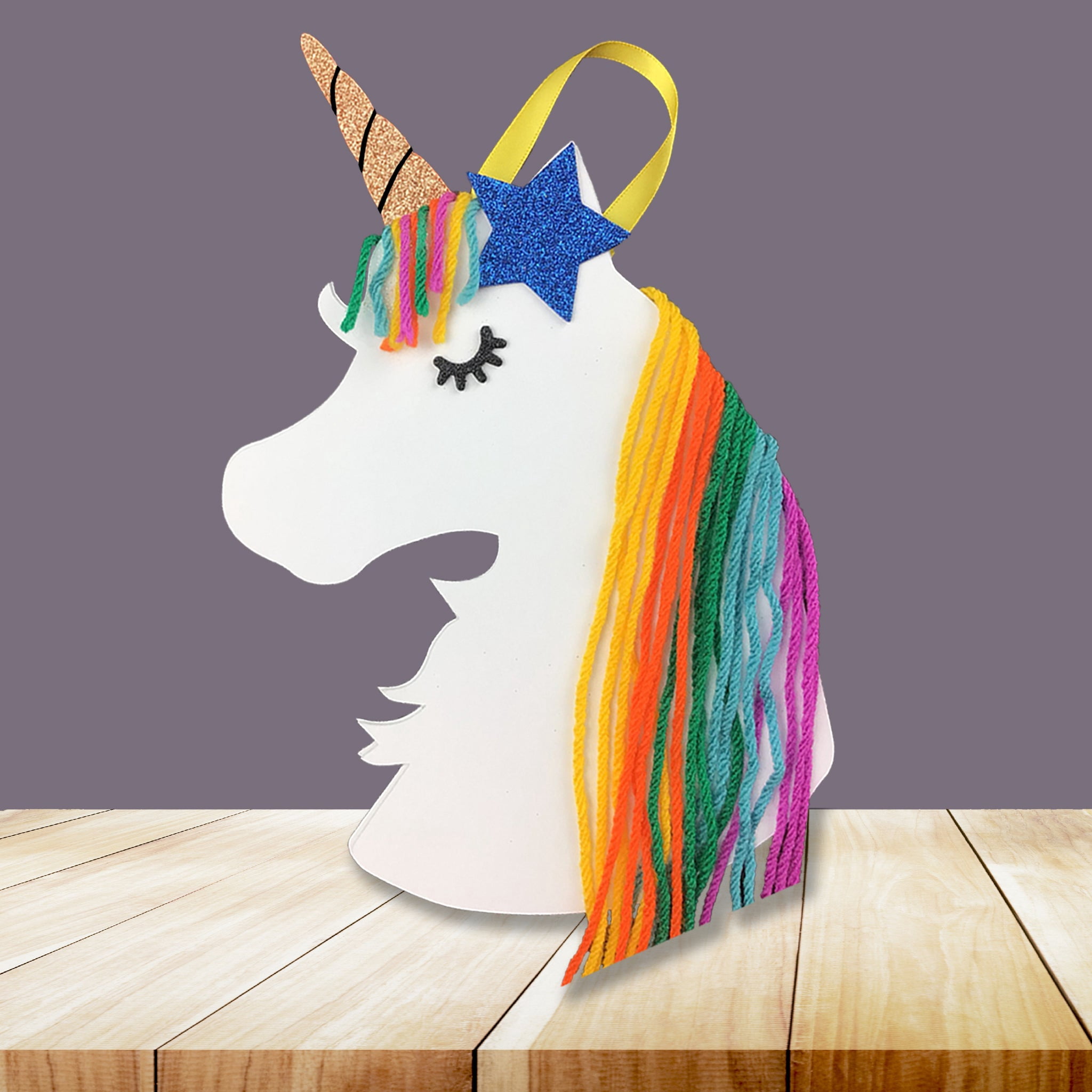 The Kids Craft, The Magical Unicorn DIY Crafts Box for Kids (4 Crafts), Ages: 3 to 9 Years old