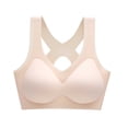 thumbnail image 2 of Xdegoge Seamless Bras for Women Wireless Soft Supportive Training Racerback Comfort Sports Bra No Underwire Yoga Running Bralettes with Removable Pads, 2 of 6