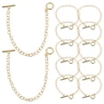 thumbnail image 3 of 30 Pcs Bracelets Chaîne avec Fermoir Basculant pour Femmes, 3 of 8