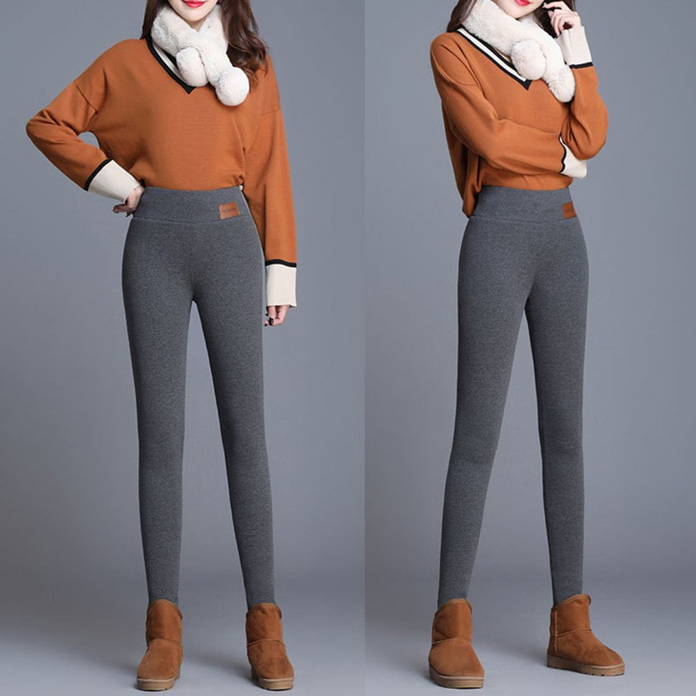 Warm Pants Winter Skinny Thick Velvet 
