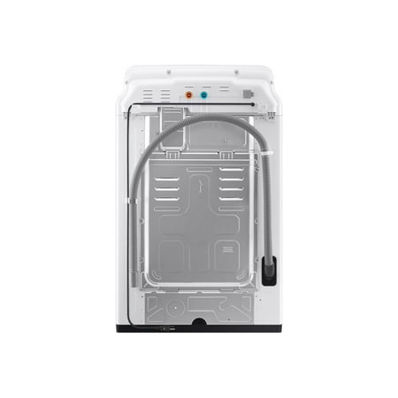 Samsung - 4.1 cu. ft. High-Efficiency Top Load Washer with Soft-Close Lid and 8 Washing Cycles - White