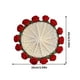 thumbnail image 3 of Mantel individual lavable HWRETIE,ramo de rosas tejido a mano,paquete de material de ganchillo para bricolaje,bola de lana hecha a mano,mantel para mesa de comedor,accesorio de decoración de cocina, 3 of 5
