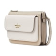 thumbnail image 5 of kate spade handbag for women Leila small flap crossbody bag, Light sand, 5 of 5