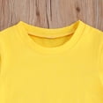 thumbnail image 3 of T-shirt en Coton Uni pour Enfants, Haut Unisexe à Manches Courtes et Col Rond, Article Simple et Classique pour l'Été, 3 of 5