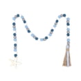 thumbnail image 4 of Sea Style Wooden Bead Garland with Tassel and Wooden Home Sign Rustic Farmhouse Tiered Tray Decorations, 4 of 4