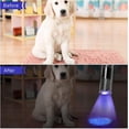 thumbnail image 5 of 1 pieza de linternas de luz negra UV, luz LED, de mano, mini detector de linterna de luz, linterna UV portátil para mascotas, manchas de orina (luz morada), 5 of 5