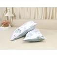 thumbnail image 5 of Unique Bargains Pillowcase Soft Floral Pillow Cases with Envelope Closure Queen Green, 5 of 7